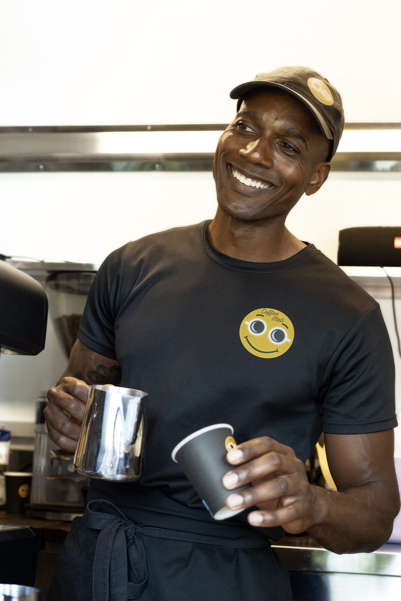 Jerry, oprichter van Coffee Mati